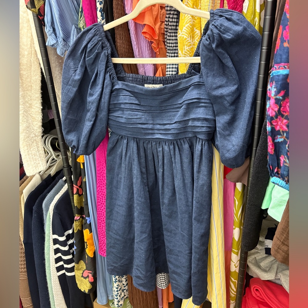 Abercrombie Emerson Dress Linen-Blend